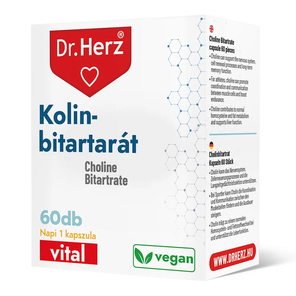 Dr. Herz Kolin-bitartarát kapszula - 60db
