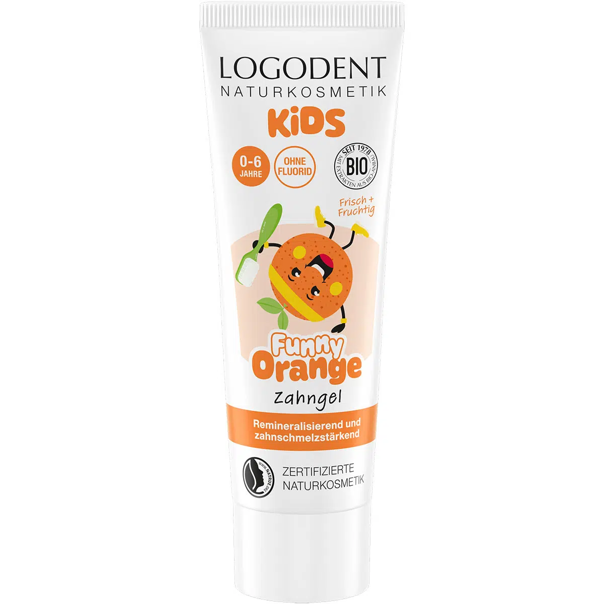 Logodent Funny Orange gyermekfogkrém - 75ml