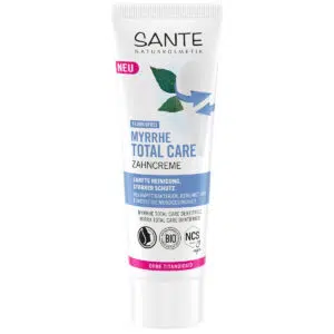 Sante Total Care Fluorid-mentes mirhás fogkrém - 75ml