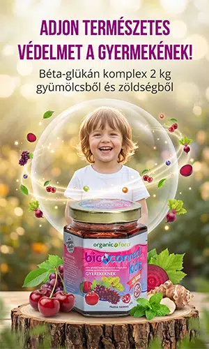 Bioconnect Kids szuperlekvár, béta-glükán és gyümölcs-zöldség koncentrátum gyerekeknek