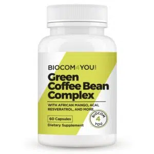 Biocom4You Green Coffee Bean Complex (Zöld Kávébab Komplex) 60 kapszula