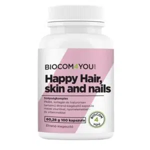 Biocom4You Happy Hair, Skin and Nails kapszula 100db