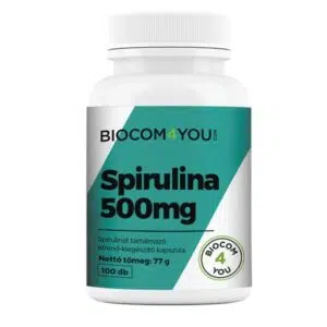 Biocom4You Spirulina (SPIRULINA ALGA) 100 kapszula