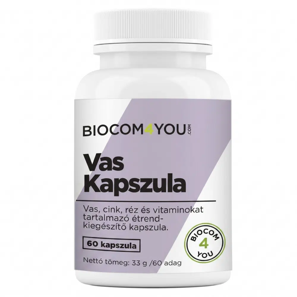 Biocom4You Vas kapszula 60db