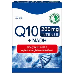 Dr. Chen Q10 200mg Intense + NADH kapszula - 30db