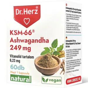 Dr. Herz KSM-66 Ashwagandha 249 mg kapszula - 60db