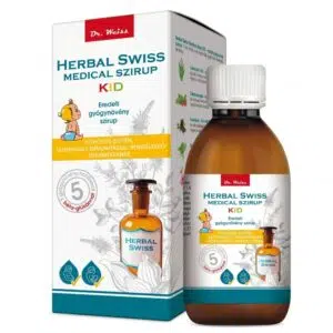 Herbal Swiss Kid Folyékony köhögés elleni szirup 300 ml