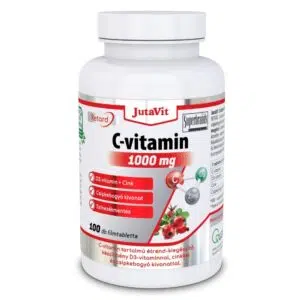 Jutavit c-vitamin+d3 1000 mg RETARD tabletta 100db