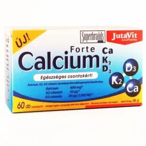 Jutavit Calcium Forte CA/K2/D3 tabletta 60db