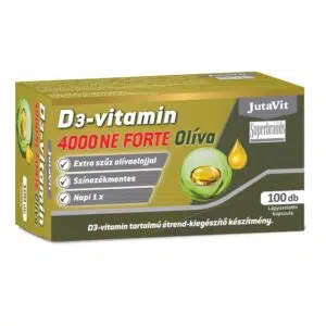 JutaVit D3-vitamin 4000NE Olíva forte 100db