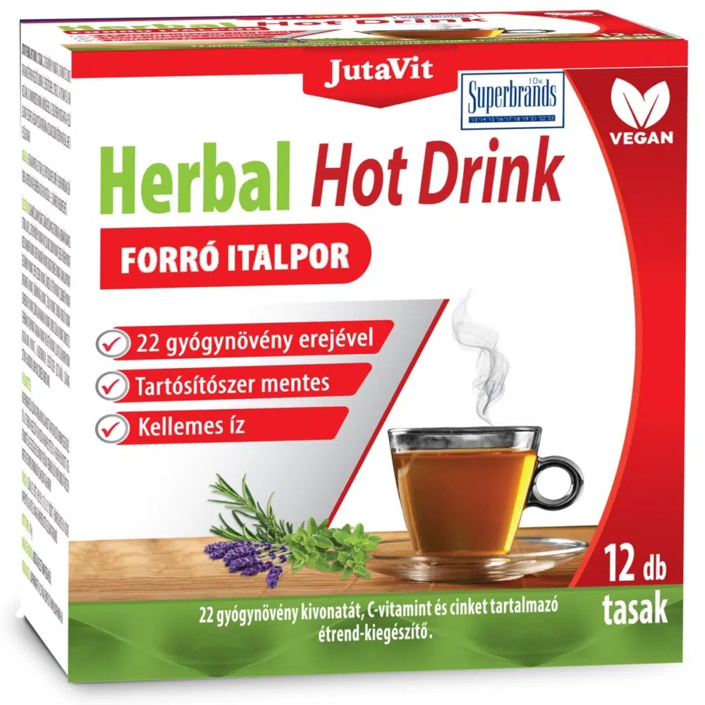 Jutavit Herbal Hot Drink Felnőtteknek 12db