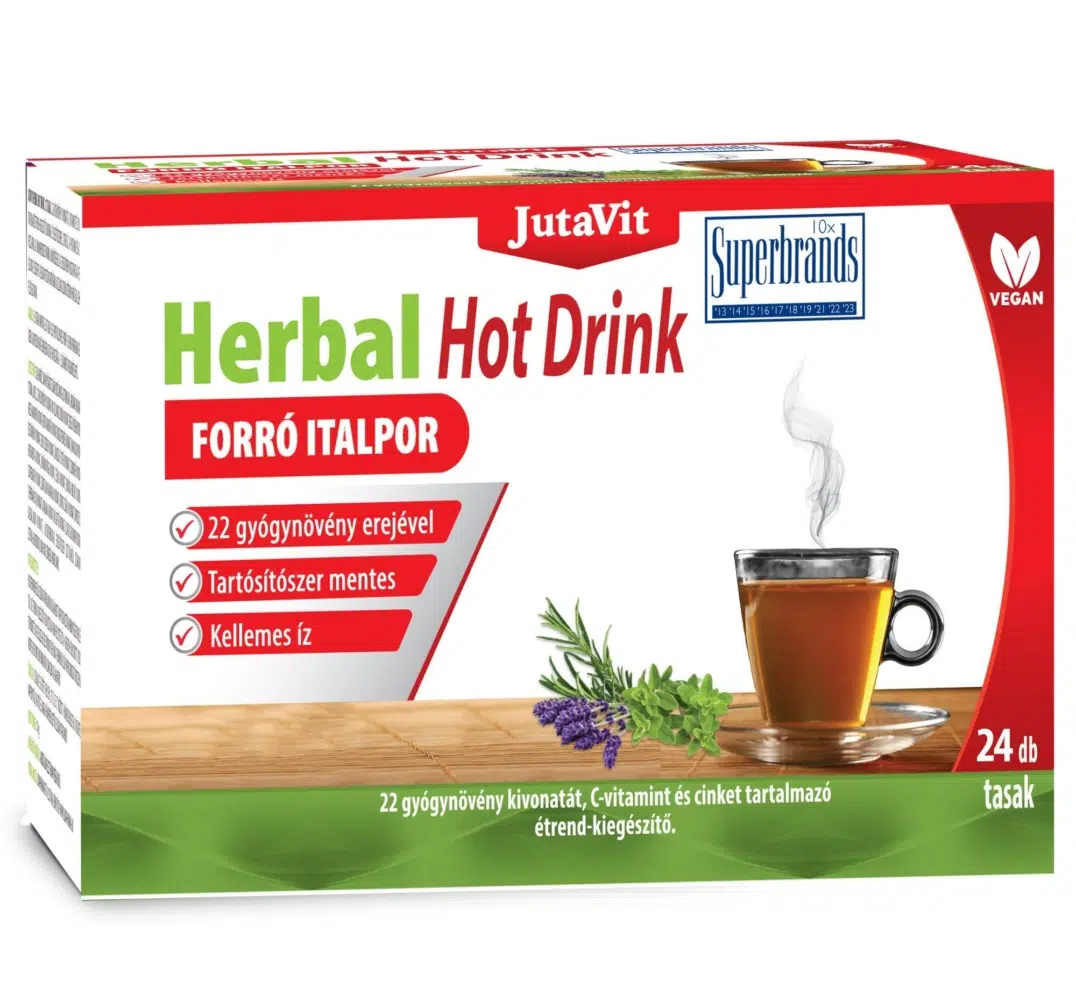 Jutavit Herbal Hot Drink Felnőtteknek 24db