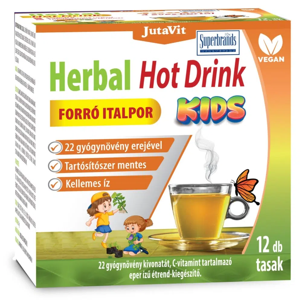 Jutavit Herbal Hot Drink Kid 4 éves kortól 12db