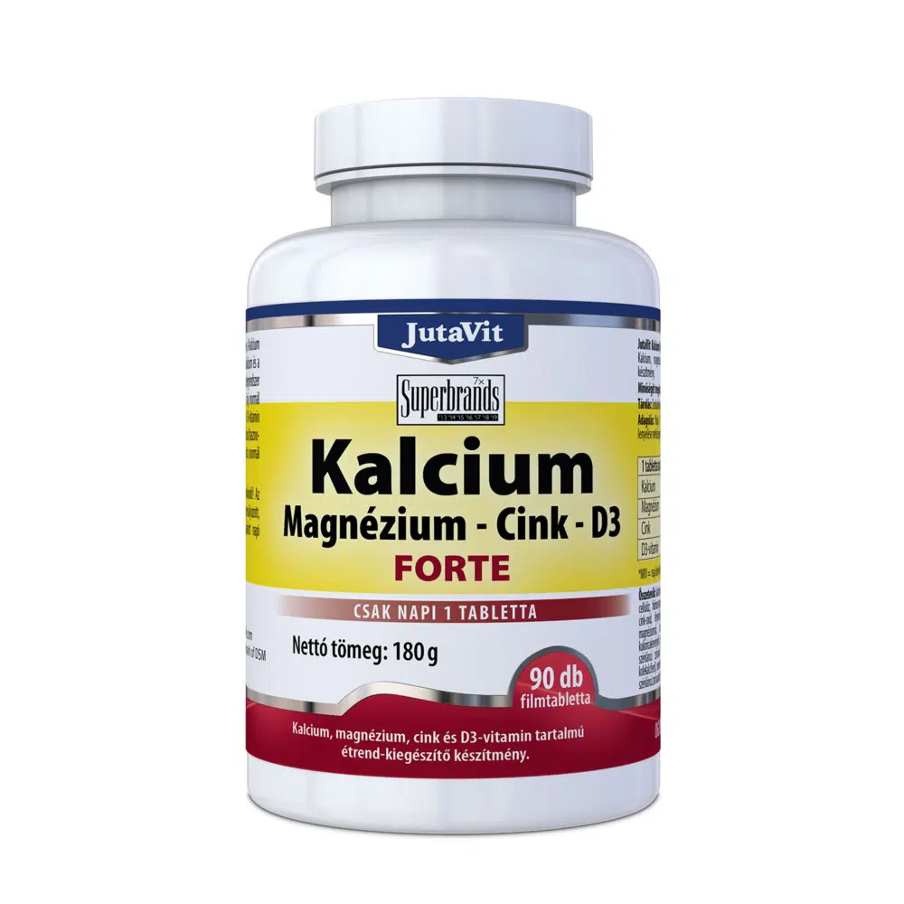 Jutavit kalcium-magnézium-cink tabl. 90db