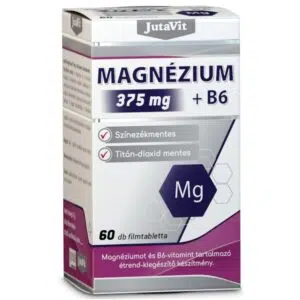 JutaVit Magnézium 375mg+B6 60db