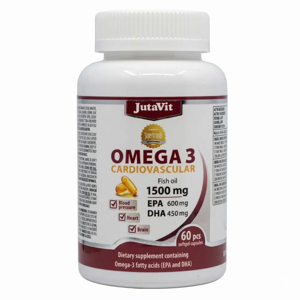 Jutavit Omega-3 Cardiovascular 1500mg 60db