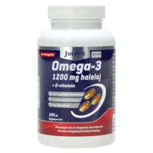 Jutavit omega-3+e vitamin kapszula 100db