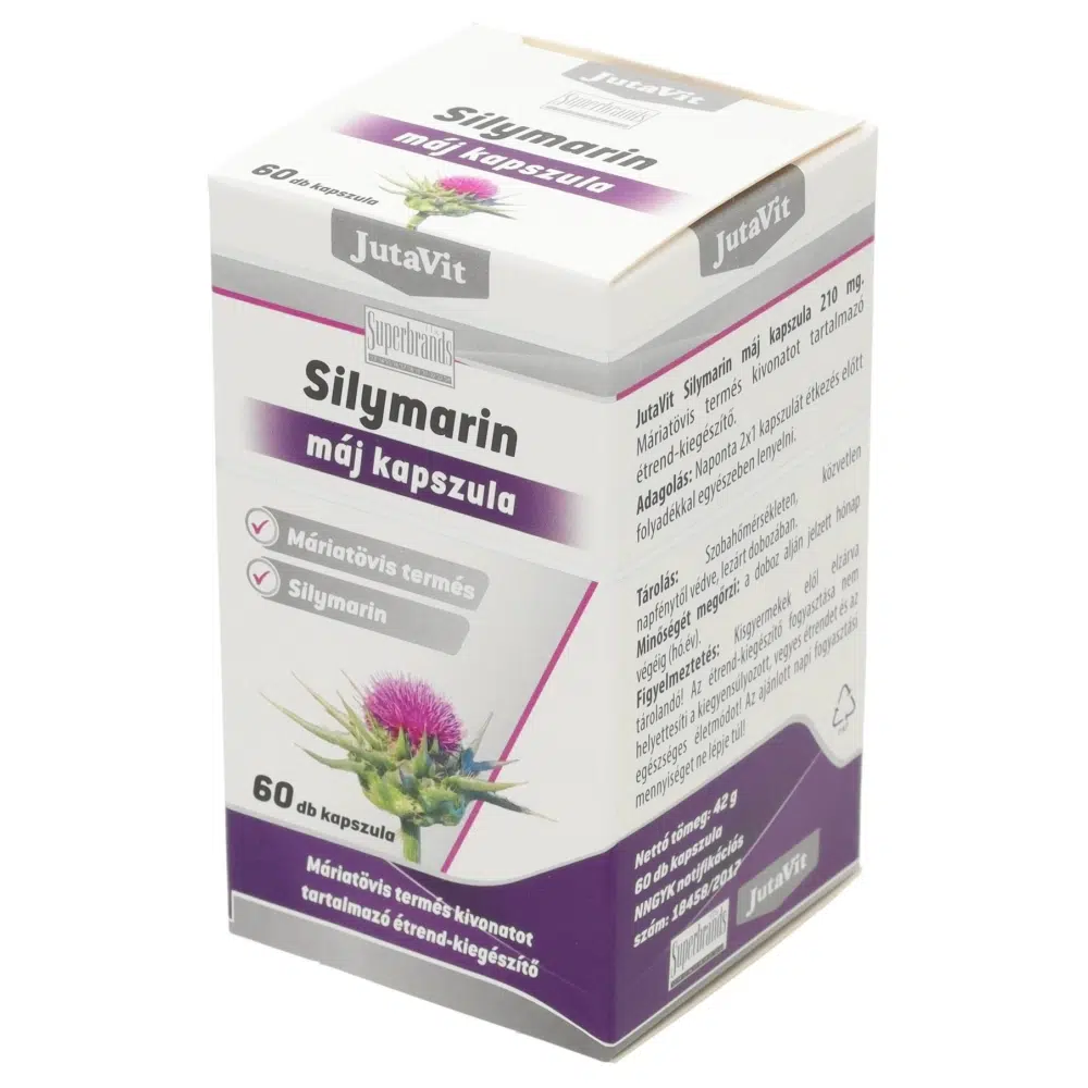 Jutavit silymarin 210 máj kapszula 60db