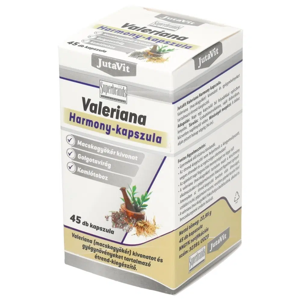 Jutavit valeriana harmony 45db kapszula