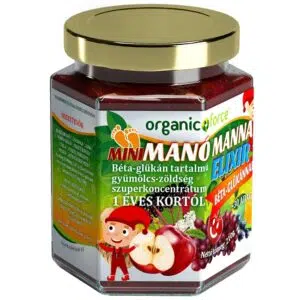MINI manó manna elixír béta glükánnal 1 éves kortól 210g