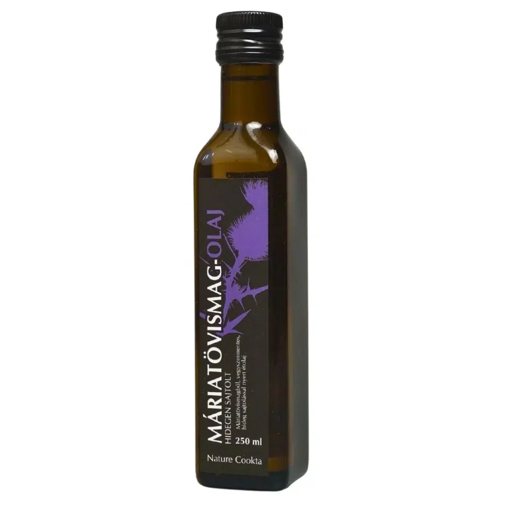 Nature cookta máriatövismagolaj 250 ml