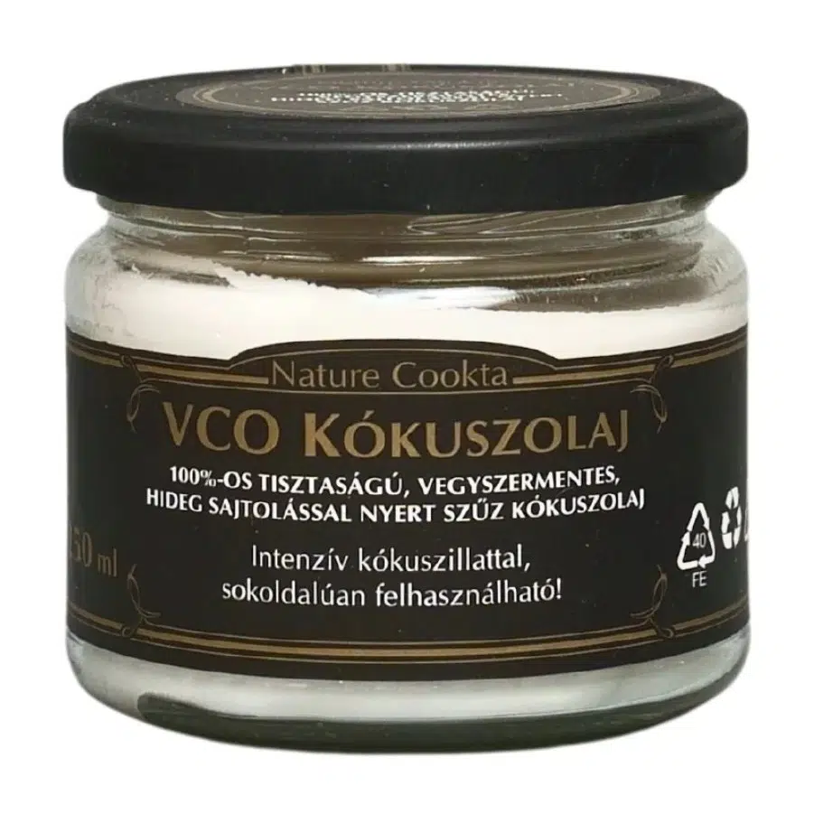 Nature Cookta vco kókuszolaj 250ml