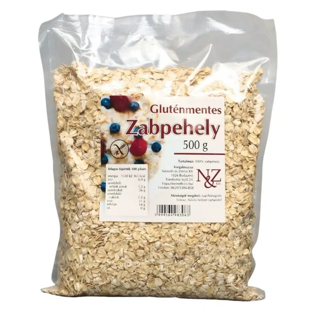 N&Z Gluténmentes Zabpehely 500g