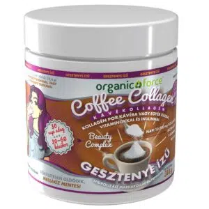 Organic Force Coffee Collagen - Kávékollagén (Gesztenye) 318g