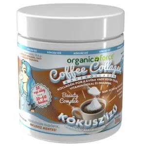 Organic Force Coffee Collagen - Kávékollagén (Kókusz) 318g