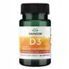 Swanson D3-vitamin 4000NE lágyzselatin kapszula - 90db