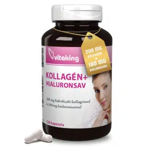 Vitaking Kollagén+Hialuronsav kapszula - 120db