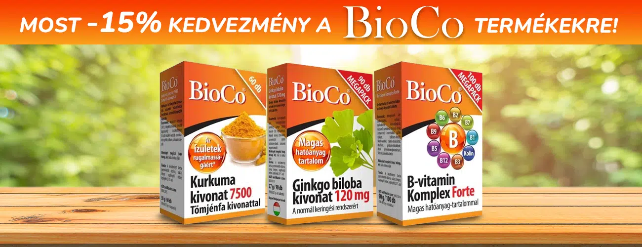 BioCo -15% kedvezménnyel