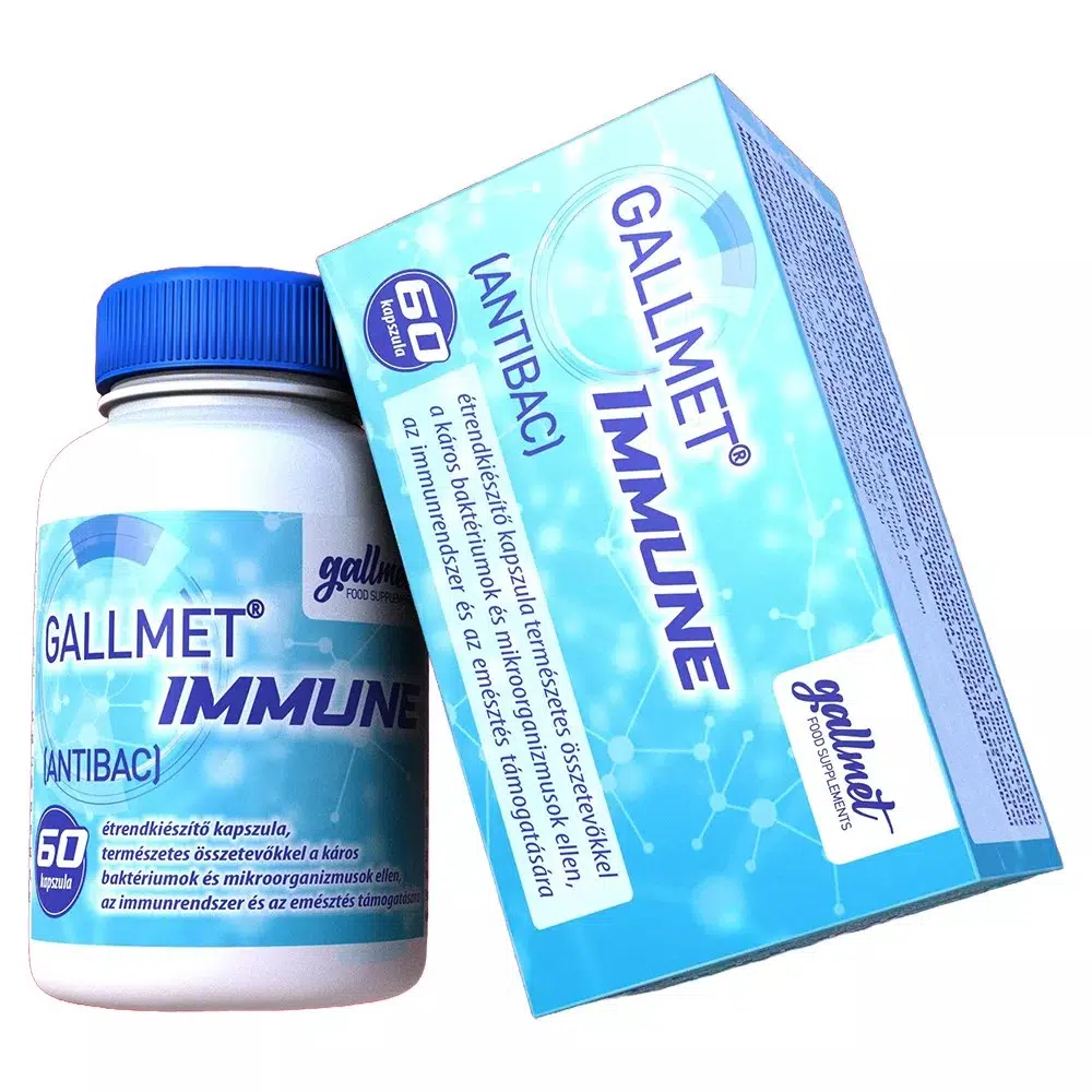 Gallmet-IMMUNE (AntiBac) kapszula 60db