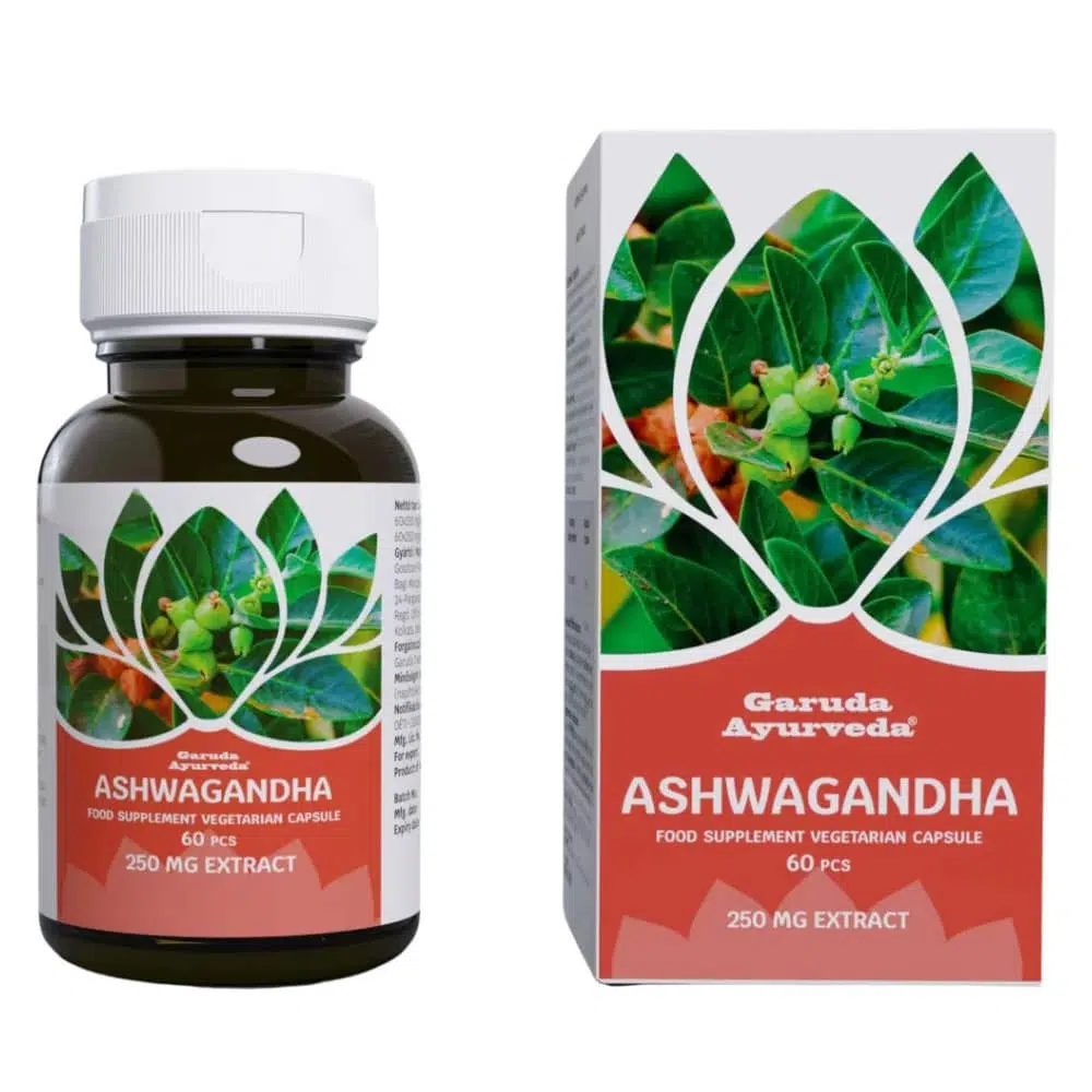 Garuda ayurveda ashwagandha kapszula vegetáriánus 60db