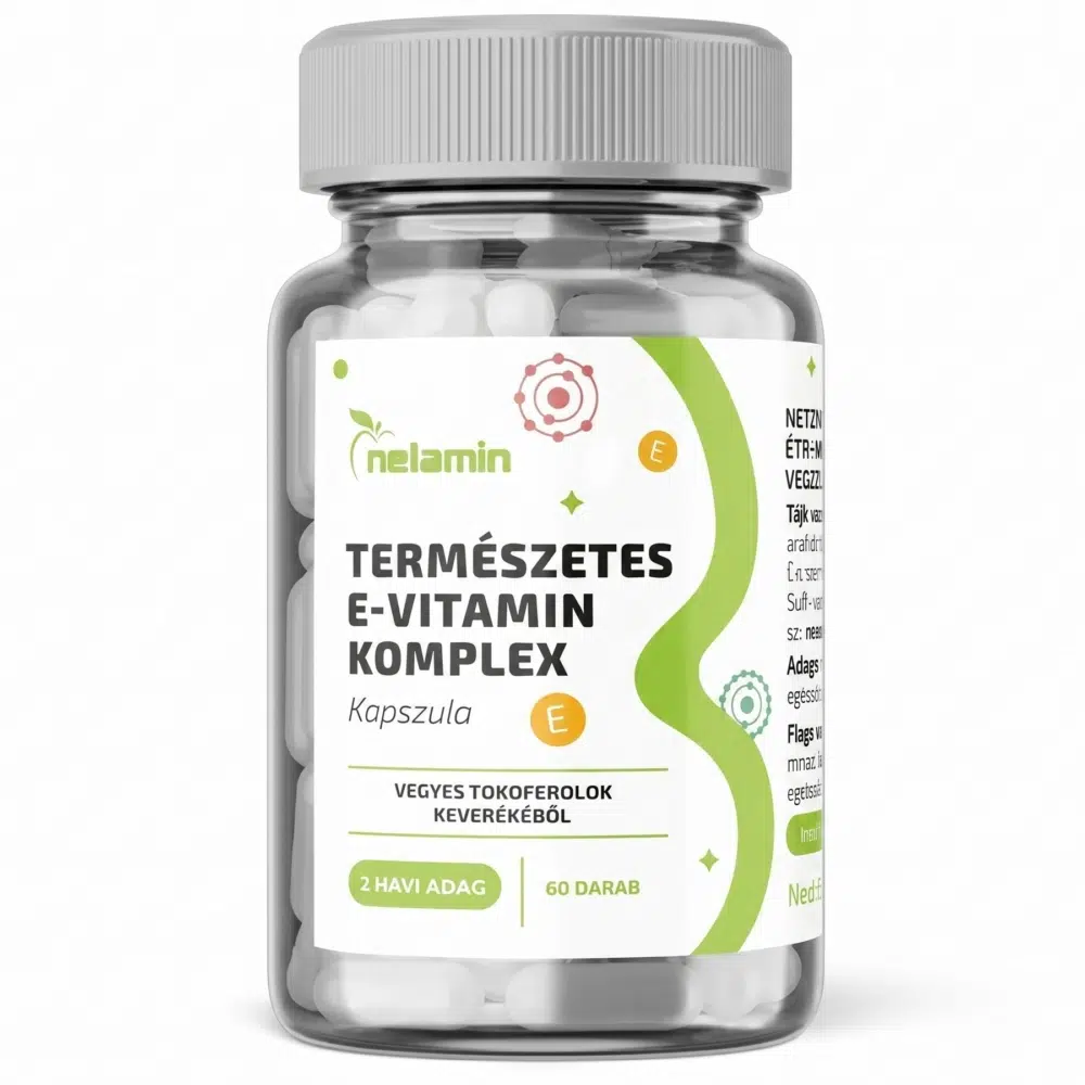Netamin Természetes E-vitamin komplex 60db kapszula
