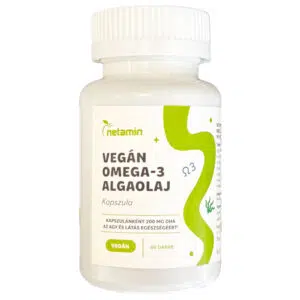Netamin Vegán Omega-3 algaolaj kapszula 60db