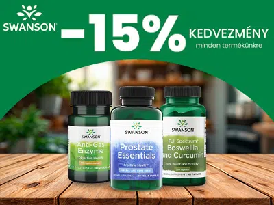 Swanson termékek -15% kedvezménnyel!