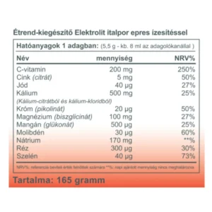 Vitaking Elektrolit eper ízű italpor - 165g - Image 4