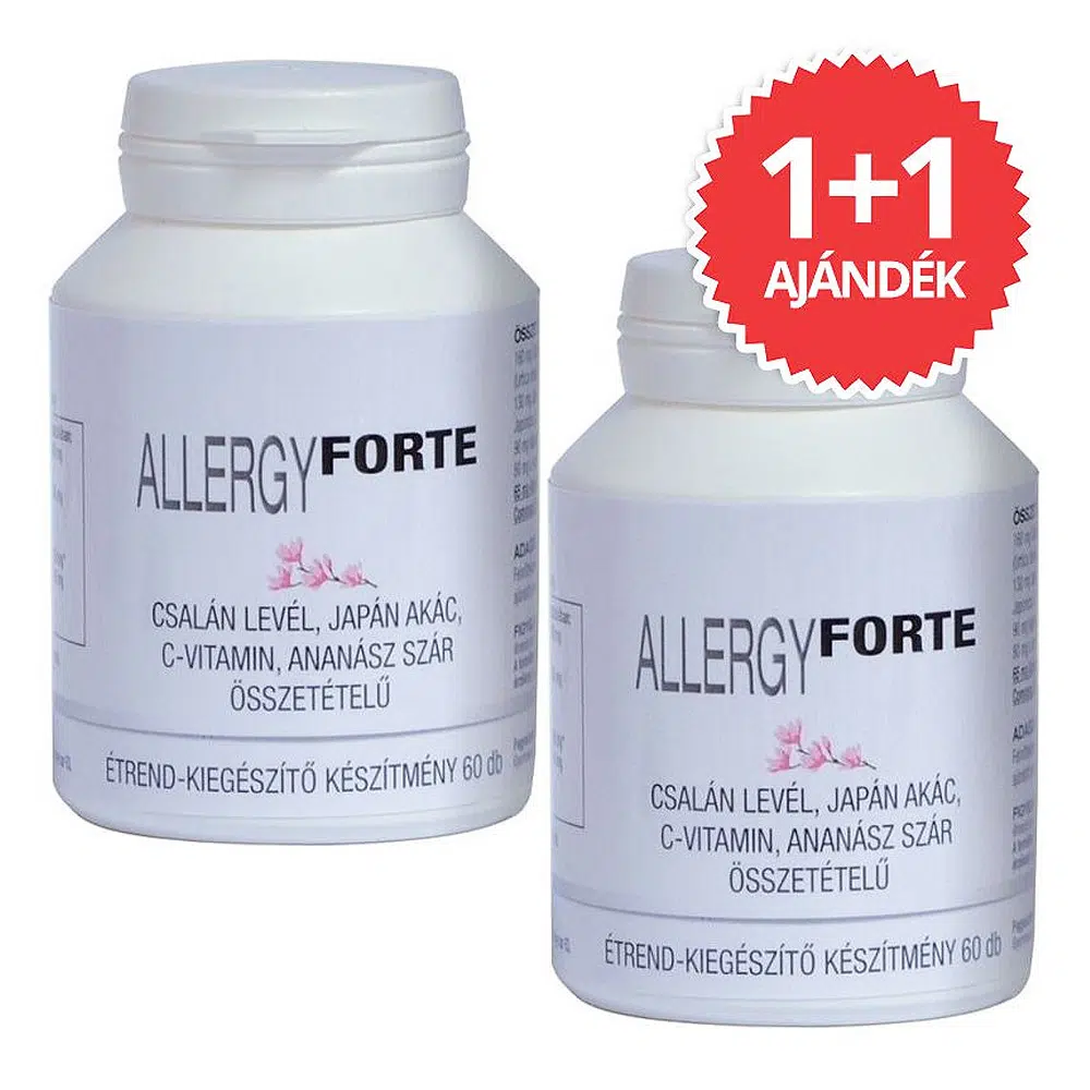 Allergy Forte kapszula 1+1 Akció - 2x60db