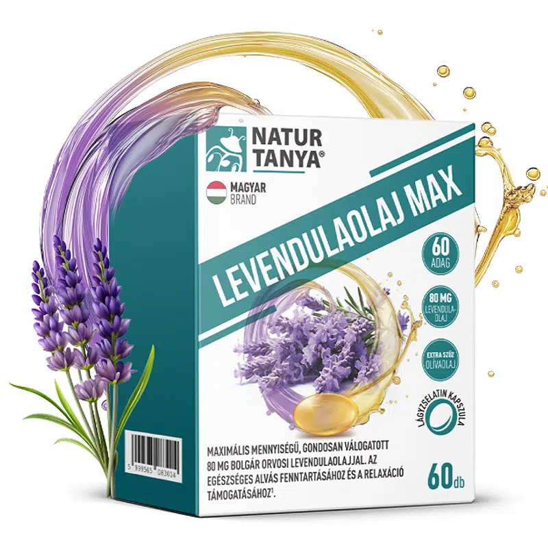Natur Tanya Levendulaolaj Max lágyzselatin kapszula - 60db