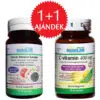 Nutrilab Kitozán Almaecet komplex + AJÁNDÉK C-vitamin kapszula - 90db+30db