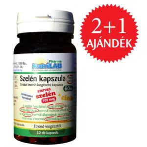 Nutrilab Szelén cinkkel kapszula 2+1 AKCIÓ - 3x60db