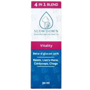 Slow Down Vitality Mushroom Complex 4 in 1 csepp - 30ml