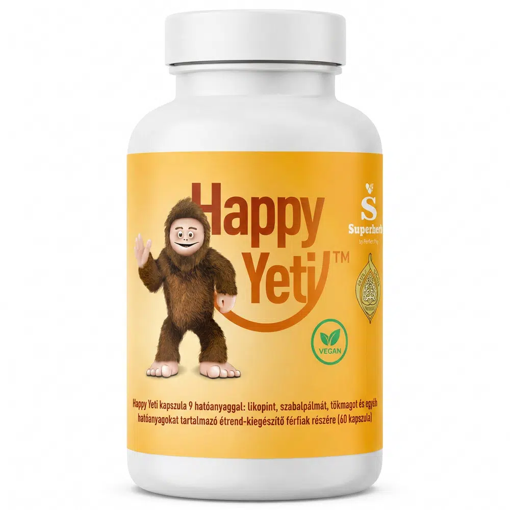 SuperHerb - Happy Yeti kapszula - 60db
