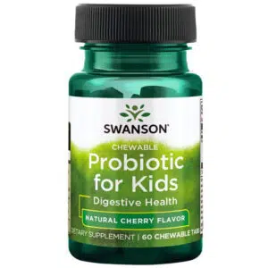 Swanson Probiotic for Kids - cseresznyés rágótabletta gyerekeknek - 60db