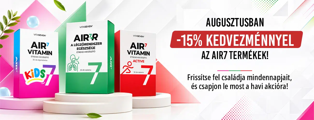 AIR7 -15% kedvezménnyel!