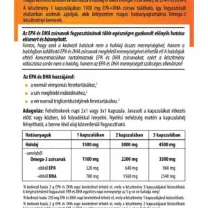BioCo Omega-3 koncentrátum lágyzselatin kapszula - 60db - Image 2