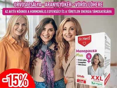 Dr. Herz XXL Menopauza -15% kedvezménnyel!