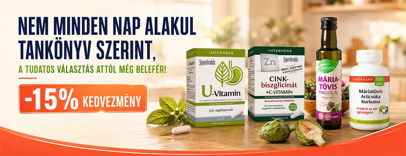 Interherb -15% kedvezménnyel!