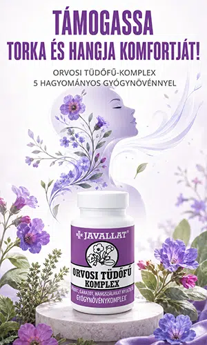 Javallat Orvosi Tüdőfű komplex kapszula